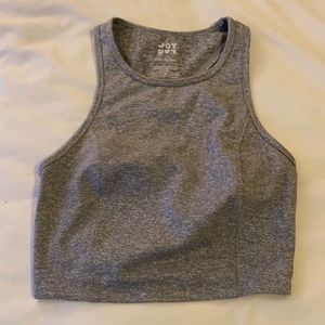 Gray Joy Lab Crop Bra